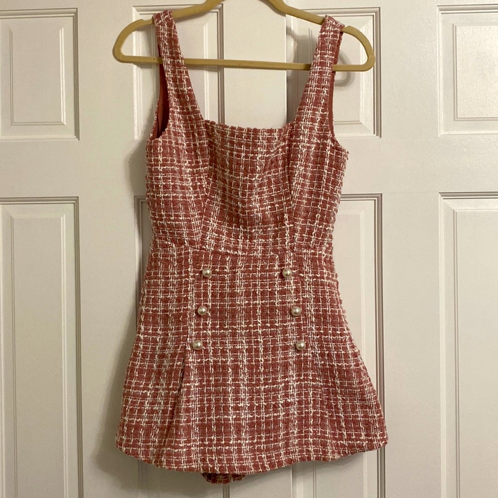 Forever 21 Tweed Romper